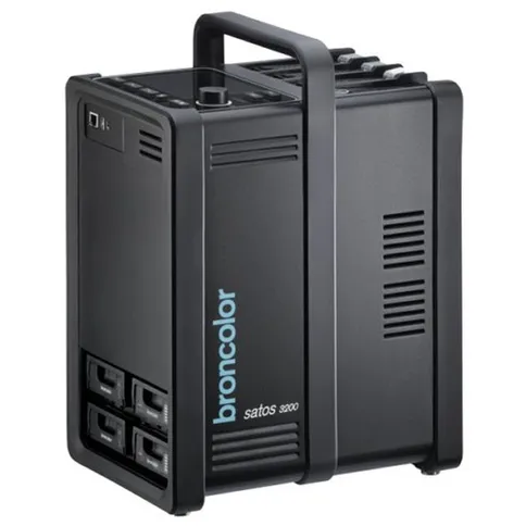 Broncolor Satos 3200 (2x2) 2x alimentation plus 2x batterie