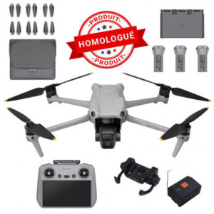 Drone DJI Air 3 Homologué (S1 S2 et S3)