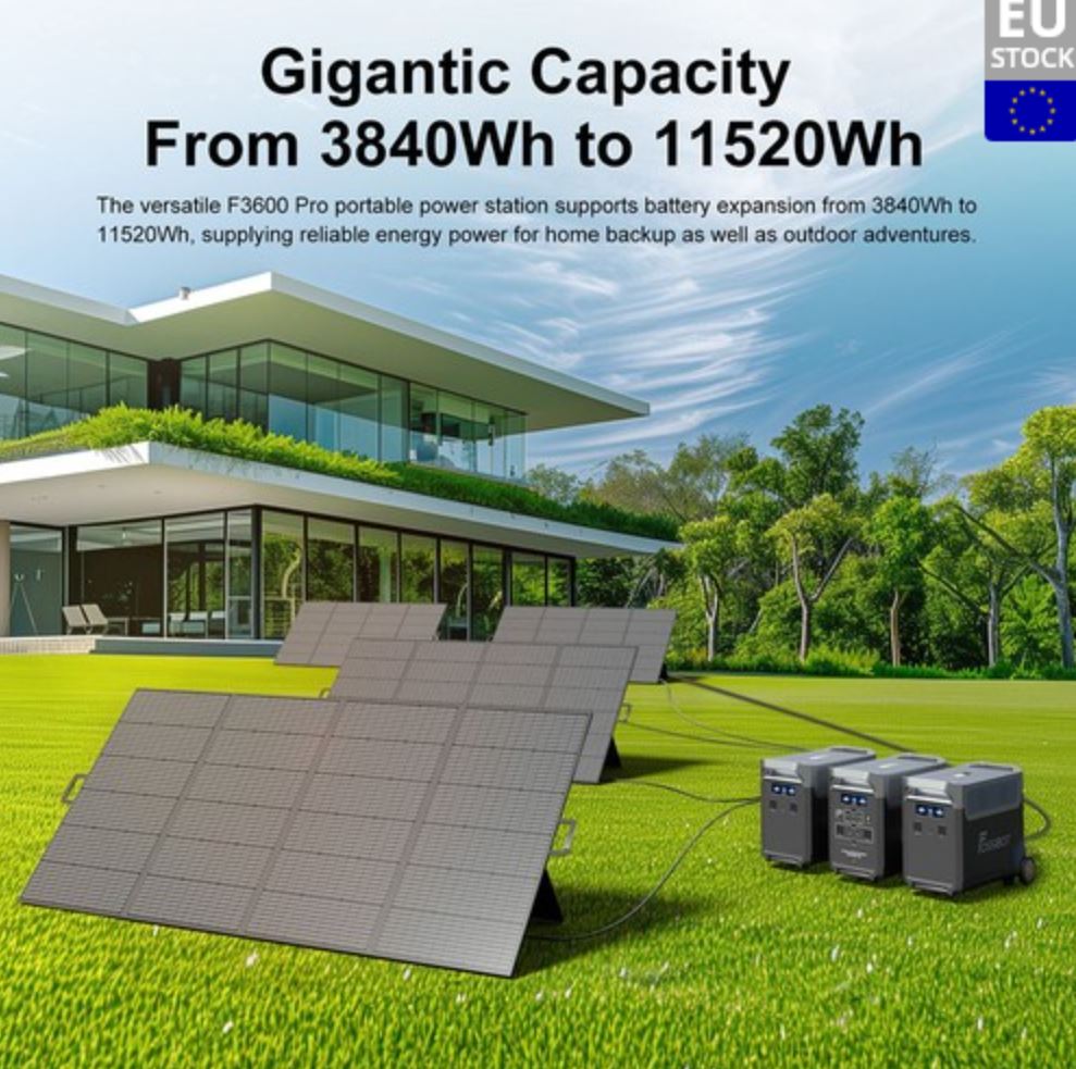 Centrale électrique portable FOSSiBOT F3600 Pro – Image 7