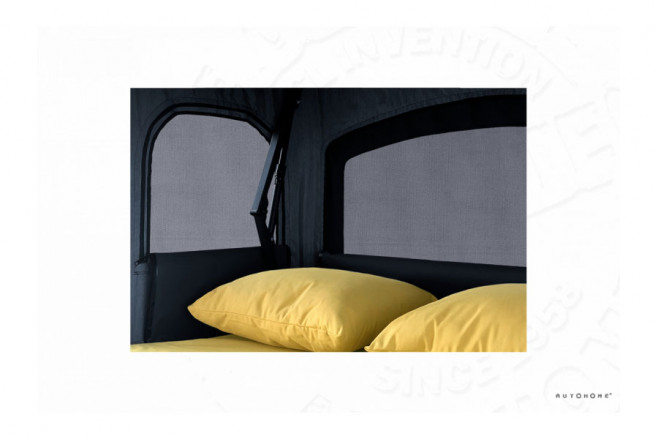 Tente de toit Maggiolina Grand Tour 360° Black Storm Taille M – Image 14