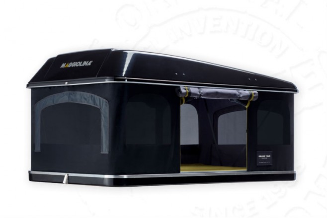 Tente de toit Maggiolina Grand Tour 360° Black Storm Taille M