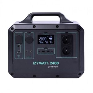 Station d'énergie portative IZYWATT 2400 ORIUM