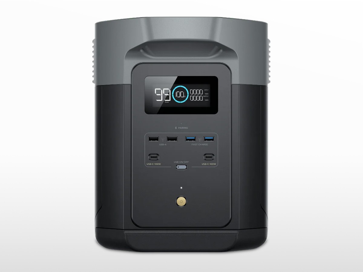 Station énergie portable EcoFlow DELTA 2 MAX (2400W / 2kWh)