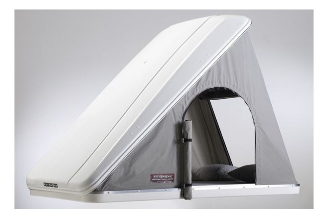 Tente de toit Columbus Variant S Grise – Image 4