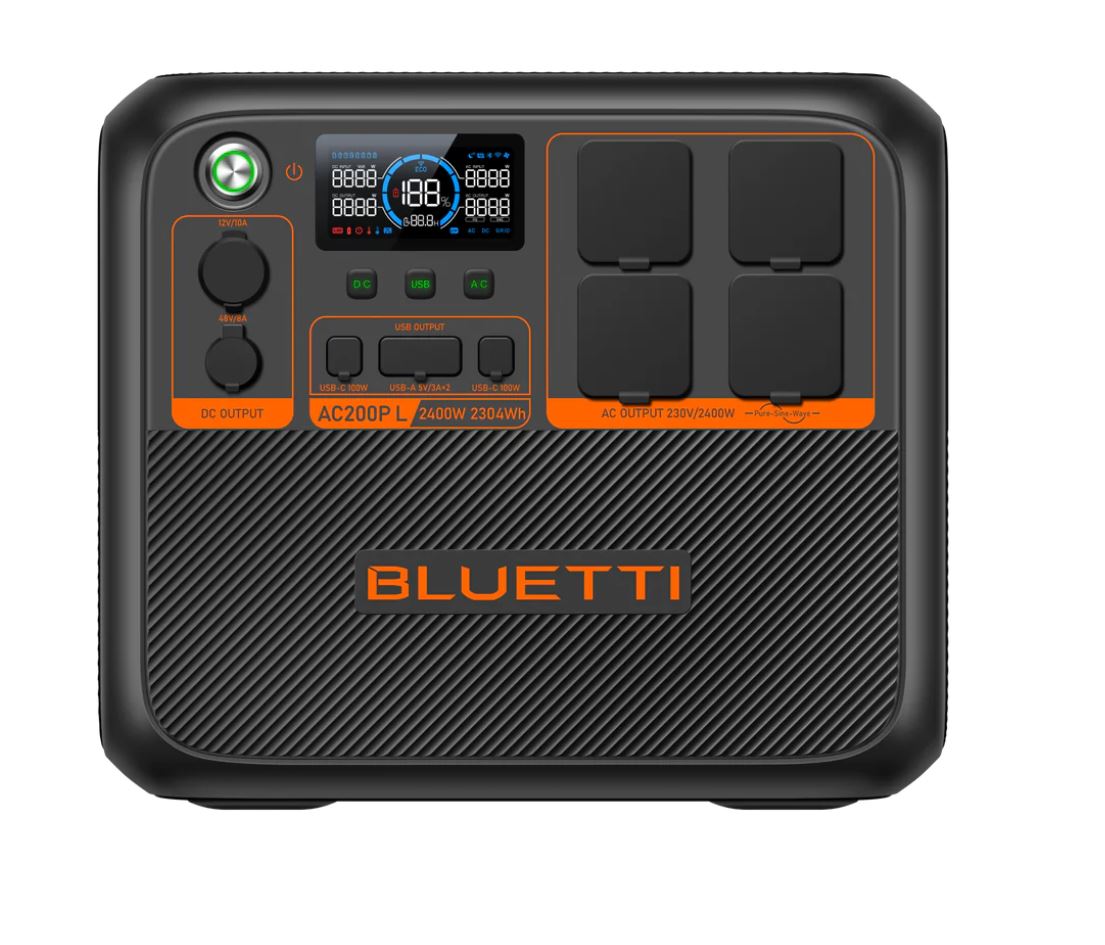 BLUETTI AC200PL Station électrique portable | 2400 W / 2304 Wh