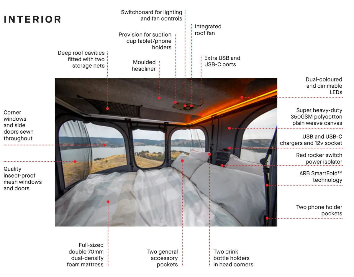 Tente de toit Altitude Electrique | ARB – Image 27