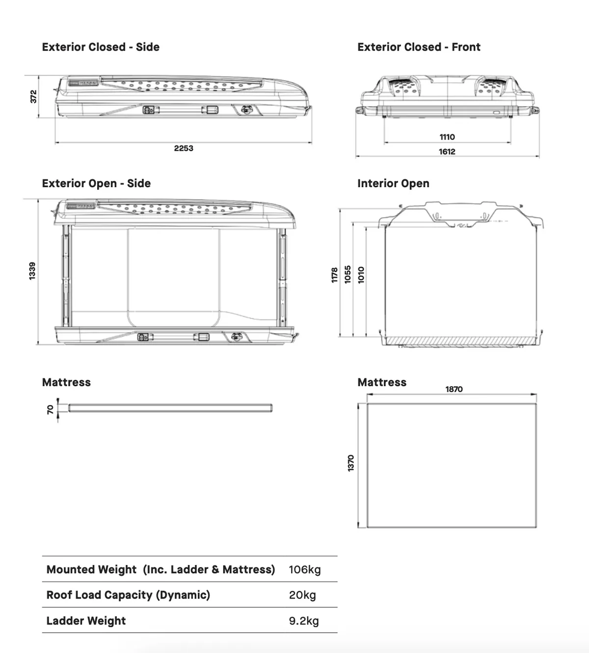 Tente de toit Altitude Electrique | ARB – Image 25
