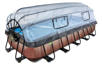 Piscine tubulaire EXIT TOYS 540x250cm + Dôme