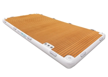 Plateforme gonflable bateau Yachtbeach 4.10 Premium Teak