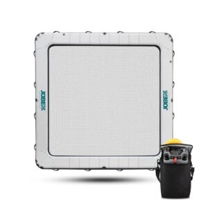 Pack Piscine flottante Jobe Infinity island avec gonfleur