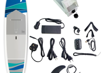 Paddle rigide a propulsion electrique tahe breeze 11.6 performer