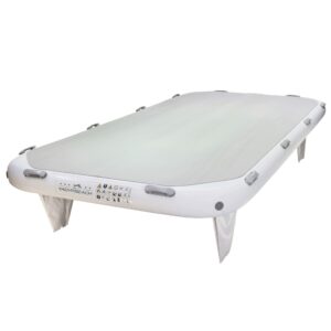 Plateforme gonflable bateau Yachtbeach 4.1 Diamond Pearl White