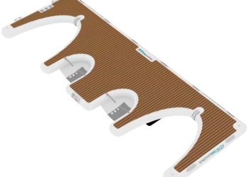 Plateforme gonflable bateau Yachtbeach Toy dock 6.16