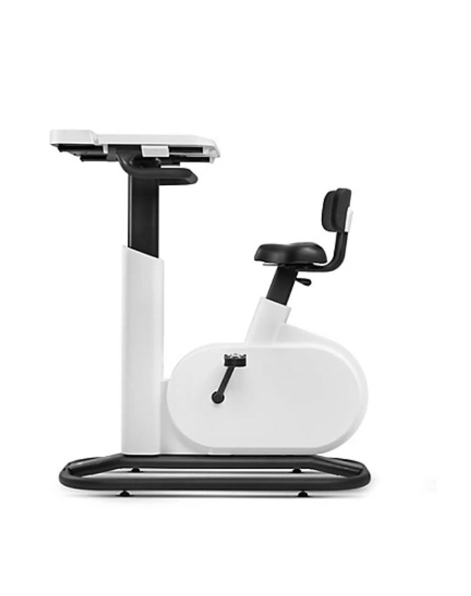 Vélo-bureau recharge eKinekt table réglable - Blanc – Image 2