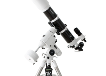 Lunette Sky-Watcher 120ED Black Diamond sur HEQ5 Pro Go-To