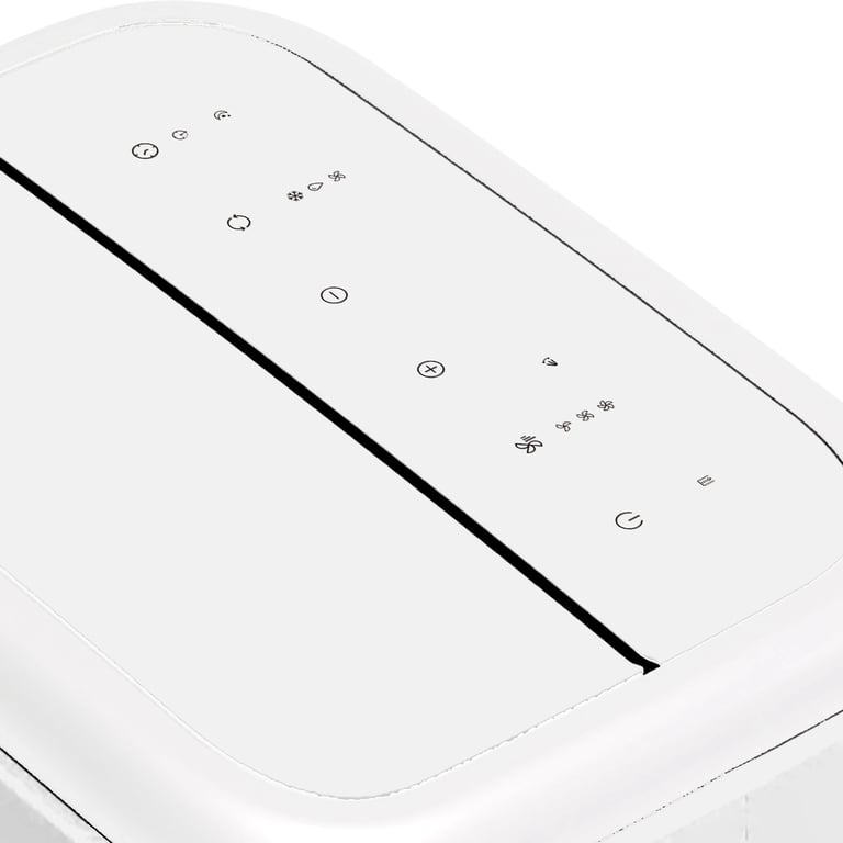 Bodner - Kuban 9000 BTU + kit d'installation - Climatiseur mobile, 3 vitesses, 20 m2, blanc (H. 71,5 x l. 44 x P. 33,5 cm) – Image 2
