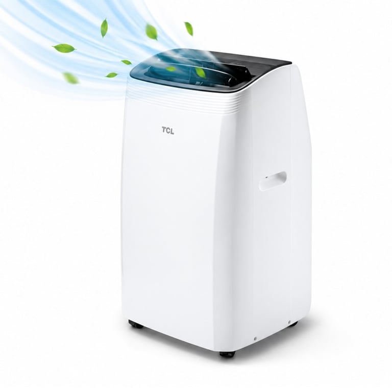 Tcl - Climatiseur mobile réversible TCL 12000 BTU, Blanc – Image 5