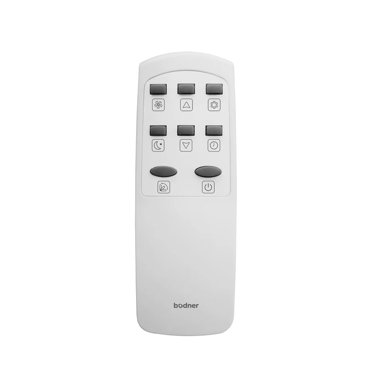 Bodner - Kuban 9000 BTU + kit d'installation - Climatiseur mobile, 3 vitesses, 20 m2, blanc (H. 71,5 x l. 44 x P. 33,5 cm) – Image 3