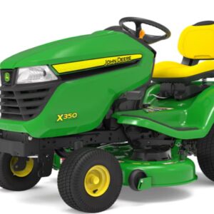 John Deere X350 – Tondeuse autoportée 107 cm moteur Kawasaki