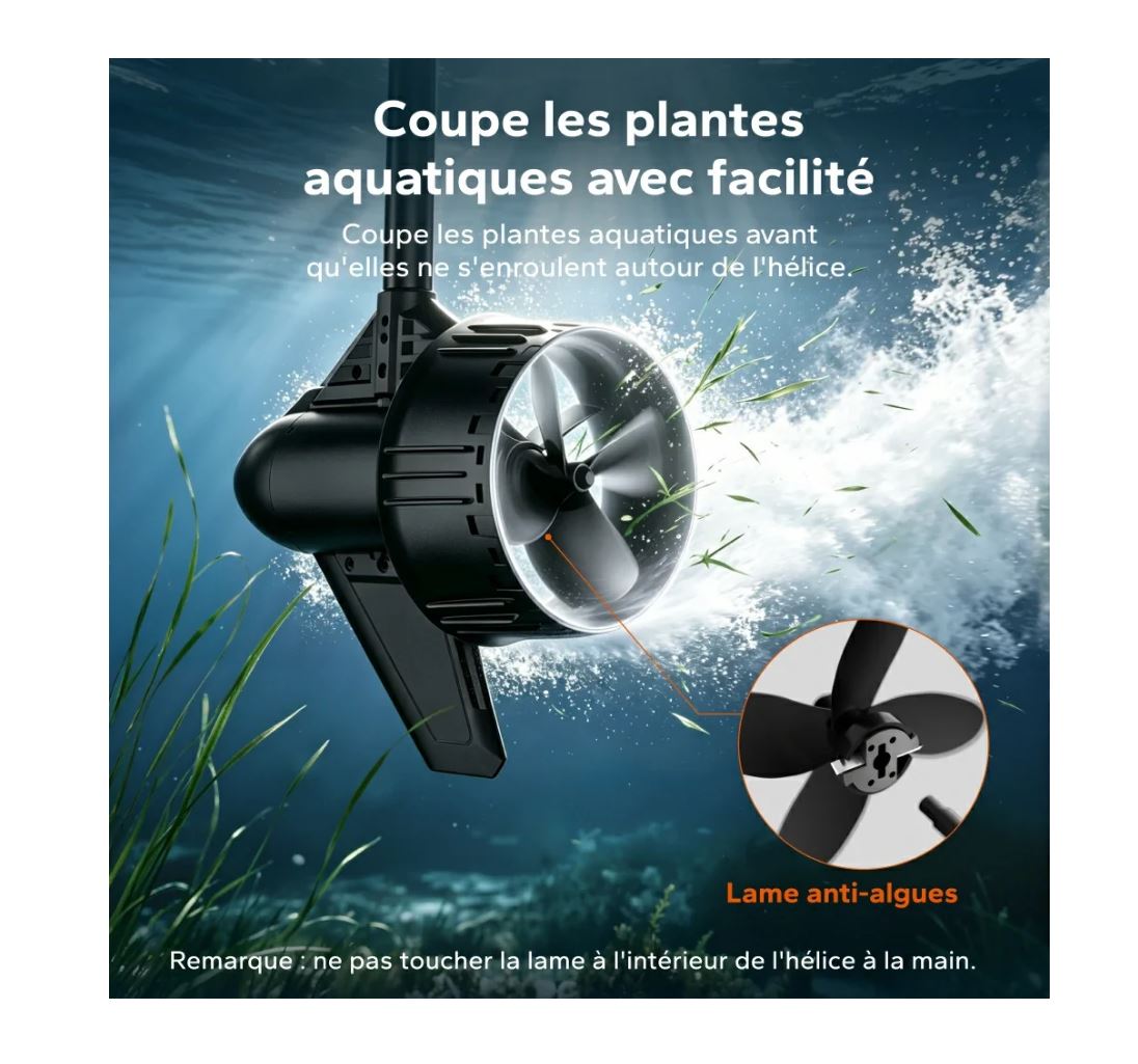 Moteur hors-bord électrique Argoseeker A2 48V 2000W – Image 9