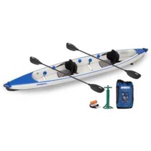 Kayak Sea Eagle RazorLite biplace 473RL Pro – Sea Eagle – Bleu – Kayak gonflable de haute performance