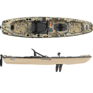 Kayak de pêche Pelican The Catch 130 HD II Light Khaki